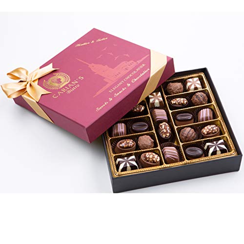Bistro Chocolate Boxed Luxury Selection, Premium Assorted Gift B