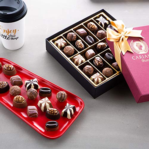 Bistro Chocolate Boxed Luxury Selection, Premium Assorted Gift B