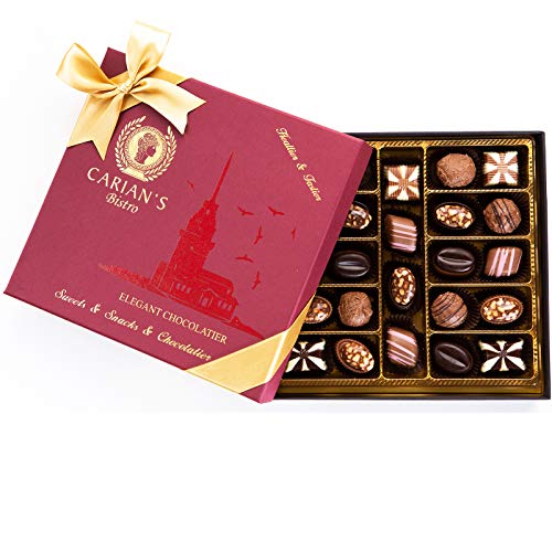 Bistro Chocolate Boxed Luxury Selection, Premium Assorted Gift B