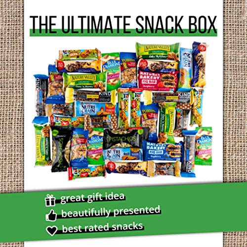 Variety Snacks Care Pack 37 Count | Healthy, Salty/Savory &Amp; Sw