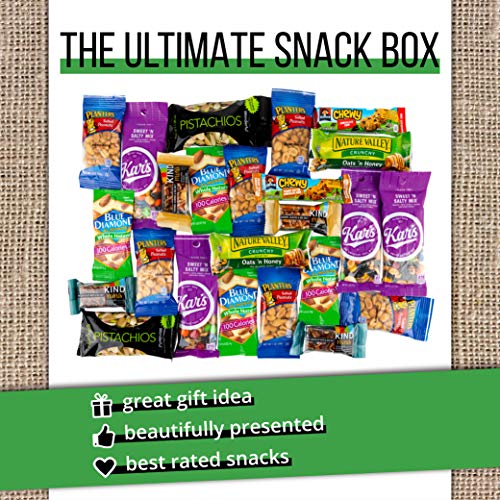 Variety Snacks Care Pack 24 Count Healthy Snacks Care Package