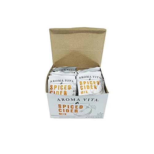 Spiced Apple Cider Hot Drink Mix 0.74 oz Packets - Pack of 40