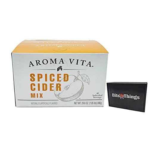Spiced Apple Cider Hot Drink Mix 0.74 oz Packets - Pack of 40