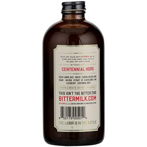 Bittermilk, Mixer No 2 Tom Collins With Elderflowers, 16.9 Fl Oz