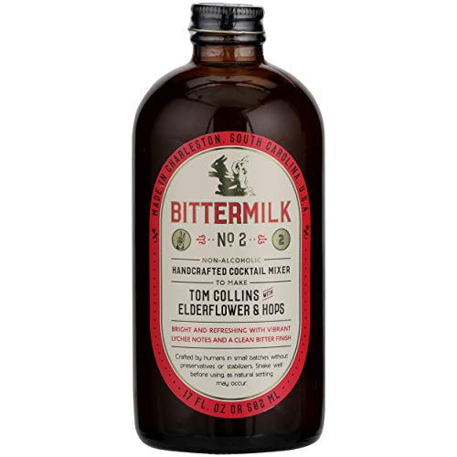 Bittermilk, Mixer No 2 Tom Collins With Elderflowers, 16.9 Fl Oz