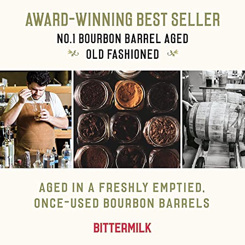 Bittermilk No.1 Bourbon Barrel Aged Old Fashioned Mix - All Natu...