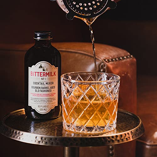 Bittermilk No.1 Bourbon Barrel Aged Old Fashioned Mix - All Natu...