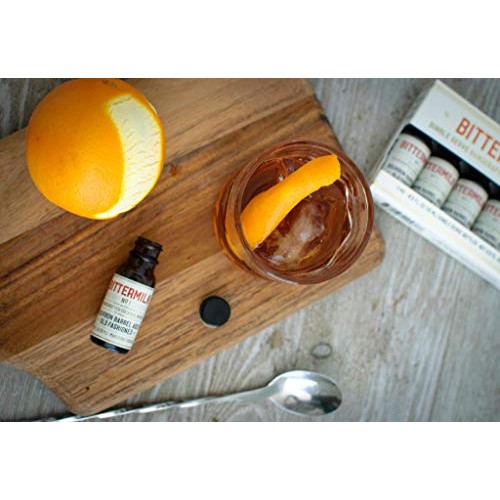 Bittermilk No 1 Old Fashioned Cocktail Mixer Single Serve Gift Set