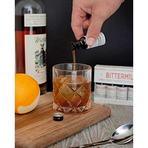 Bittermilk No 1 Old Fashioned Cocktail Mixer Single Serve Gift Set