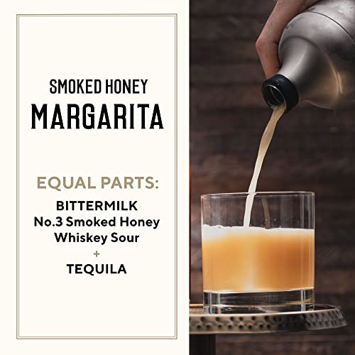 Bittermilk No.3 Smoked Honey Whiskey Sour Mix for Cocktails – Al...