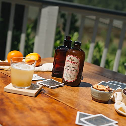 Bittermilk No.3 Smoked Honey Whiskey Sour Mix for Cocktails – Al...
