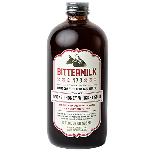 Bittermilk No.3 Smoked Honey Whiskey Sour Mix for Cocktails – Al...