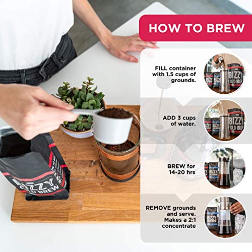 Bizzy Organic Cold Brew Coffee | Bundle | Coarse Ground Coffee |