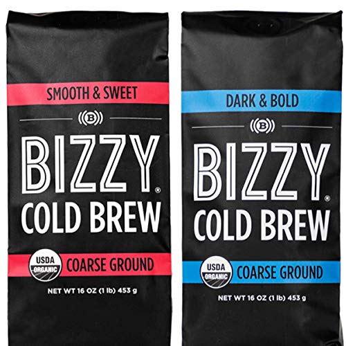 Bizzy Organic Cold Brew Coffee | Bundle | Coarse Ground Coffee |