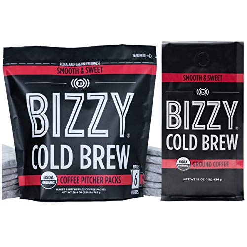 Bizzy Organic Cold Brew Coffee | Bundle | Coarse Ground Coffee |