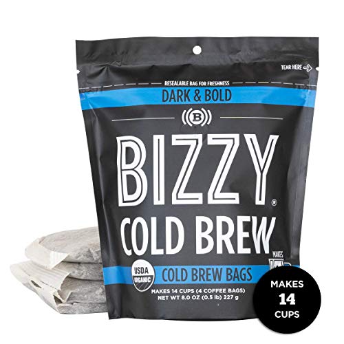 Bizzy Organic Cold Brew Coffee | Dark &Amp; Bold Blend | Coarse Grou