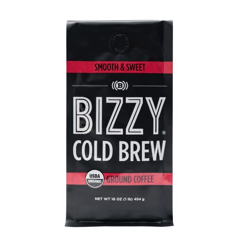 Bizzy Organic Cold Brew Coffee | Smooth &Amp; Sweet Blend | Coarse G