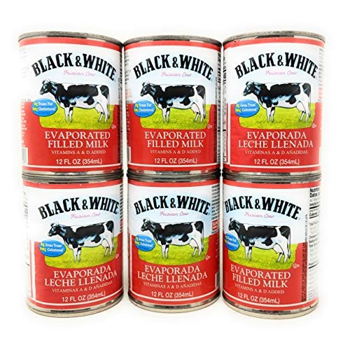 Black &Amp; White Evaporated Filled Milk 12Fl.Oz, 6 Pack