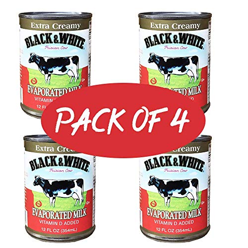 Black &Amp; White Extra Creamy Evaporated Milk 12 Fl. Oz