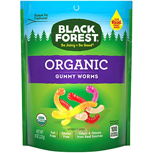 Black Forest, Assorted Gummy Worms, 8 Oz