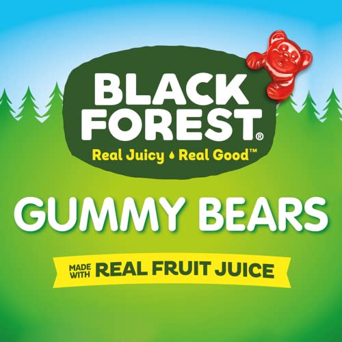 Black Forest Gummy Bears Candy, 1.5 Ounce, Pack Of 24
