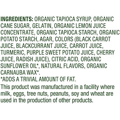 Black Forest Organic Gummy Bears Candy, 0.8-Ounce Bag , 65 Count