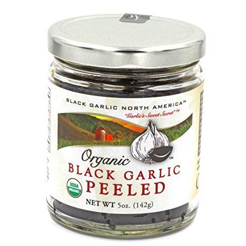 Peeled Black Garlicorganic American Aged And Fermented 120 Days