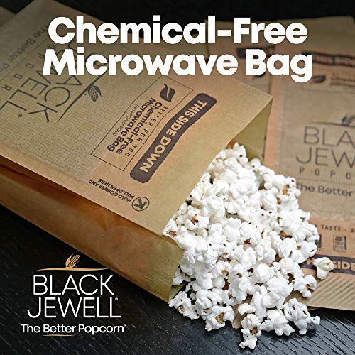 Black Jewell Gourmet Microwave Popcorn, Natural, 10.5 Ounces Pa