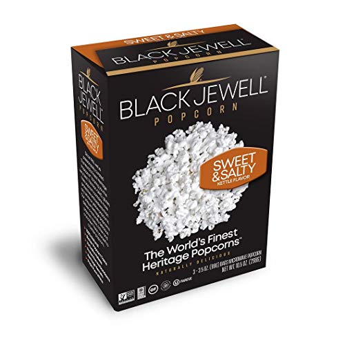 Black Jewell Premium Microwave Popcorn, Kettle, 3-Count, 10.5-Ou