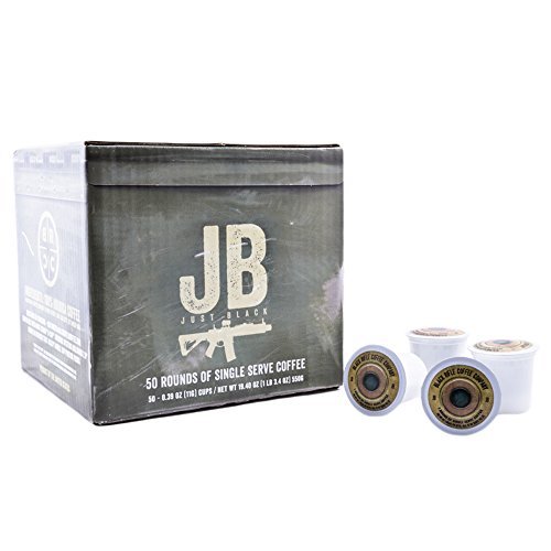 Black Rifle Coffee Rounds Just Black Medium Roast, 50 Count