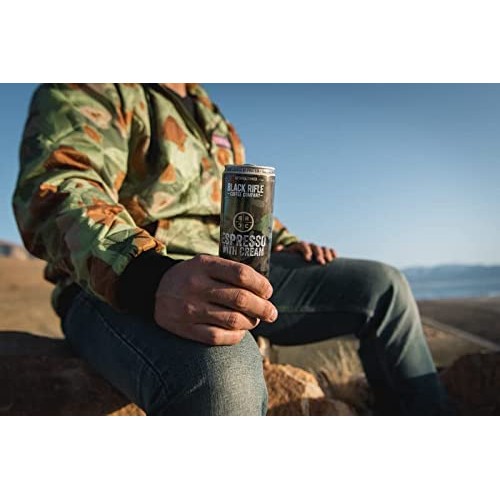 Black Rifle Coffee RTD Espresso with Cream, 11 Fl Oz Pack of 12