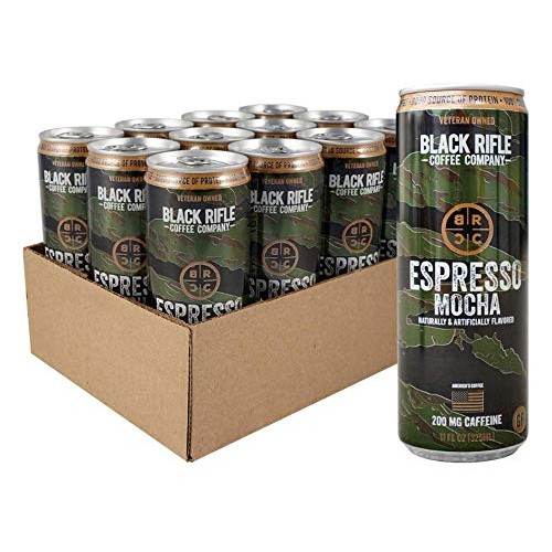 Black Rifle Coffee Rtd Mocha, 12 Count Black Rifle Coffee Rtd Mocha, 12 Count