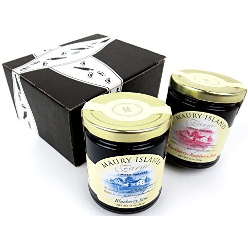 Maury Island Limited Harvest Jams 2-Flavor Variety: One 11 Oz Ja