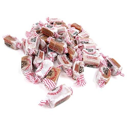 Everton Toffee Sea Salt Flavor Butter Toffee Caramels, 1 Lb Bag