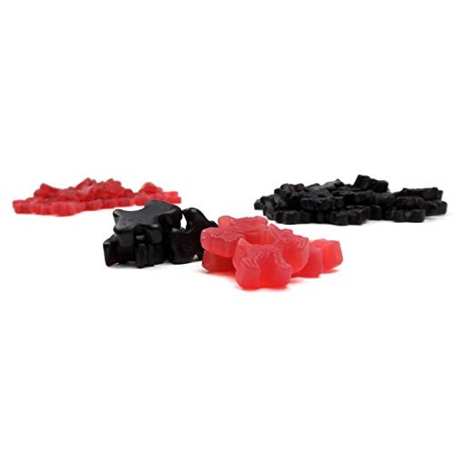 Gimbals Licorice Scottie Dogs 2-Flavor Variety: One 1 Lb Bag Ea
