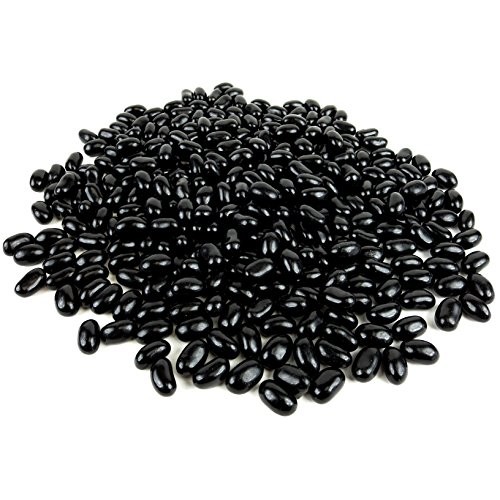 Gourmet Black Licorice Jelly Beans By Cuckoo Luckoo Confections,