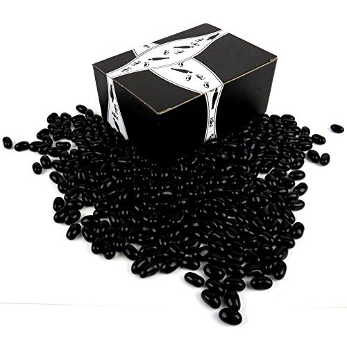 Gourmet Black Licorice Jelly Beans By Cuckoo Luckoo Confections,
