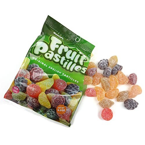 Gustafs Fruit Pastilles Candy, 6.3 Oz Bags In A Blacktie Box P
