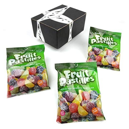 Gustafs Fruit Pastilles Candy, 6.3 Oz Bags In A Blacktie Box P