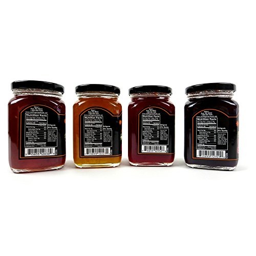 Quinns Pepper Jelly 2-Flavor Variety: One 12 oz Jar Each of Mar...