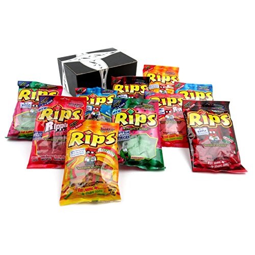 Rips Licorice 5-Flavor Variety: Two 4 Oz Bags Each Of Strawberry