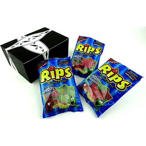 Rips Strawberry &Amp; Green Apple Bite-Size Licorice Pieces, 4 Oz Ba