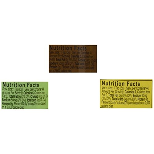 Sierra Nevada Mustard 3-Flavor Variety: One 8 Oz Jar Each Of Pal