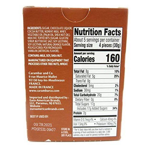 Terrys Toffee Chocolate Oranges, 5.53 oz Packages in a BlackTie...