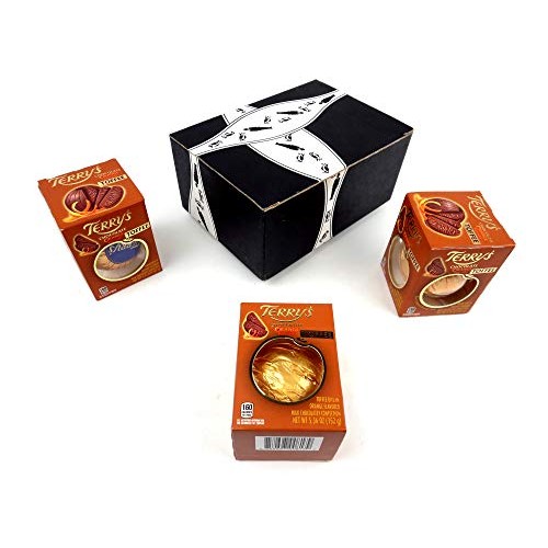 Terrys Toffee Chocolate Oranges, 5.53 oz Packages in a BlackTie...