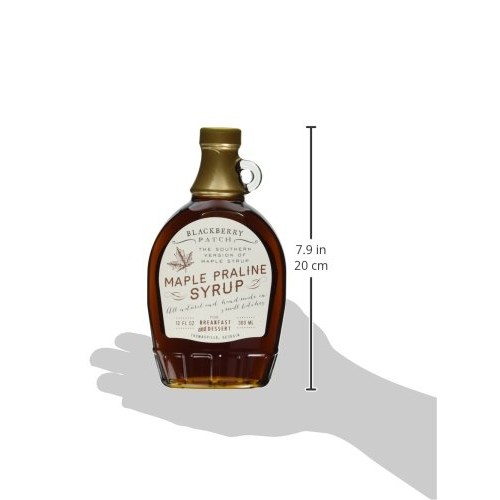 Maple Praline Syrup, Contains Sugar, 12 Oz Bottle