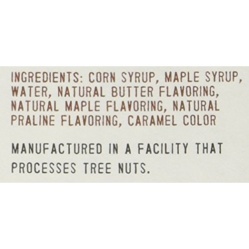 Maple Praline Syrup, Contains Sugar, 12 Oz Bottle