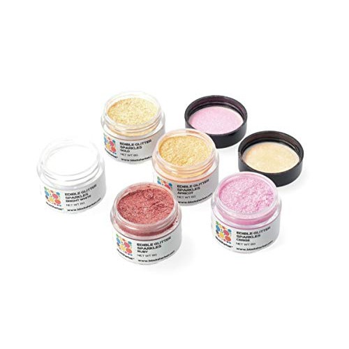 Edible Glitter Sparkles 6 Grams For Gourmet Dessert, Cakes, Cu
