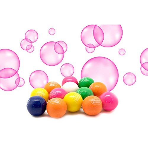 Gumballs 1 Inch-Dubble Bubble Bubble Gumballs, 5Lb Bulk Gumballs