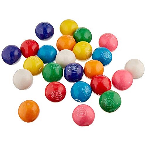 Gumballs 1 Inch-Dubble Bubble Bubble Gumballs, 5Lb Bulk Gumballs